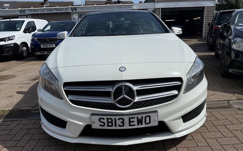 Used Mercedes A220 AMG 170 HP (125 kW) 2013 White Hatchback