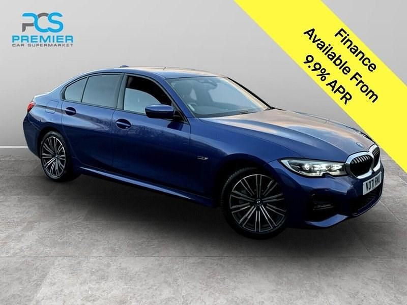 Portimao blue Used 2021 BMW 330e M Sport Sedan | £17,495 (Super price) - Image 1/3
