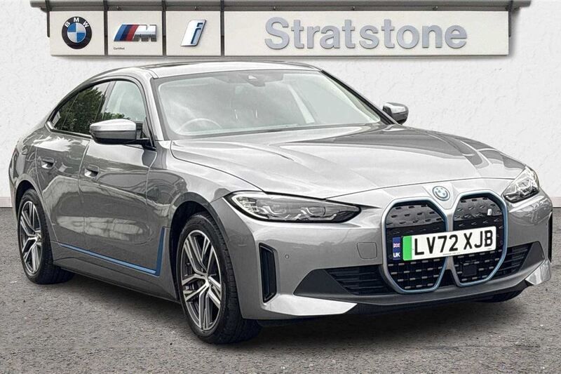 Grey Used 2022 BMW i4 Sport Line Sedan | £32,195 (Fair price) - Image 1/3