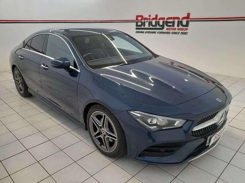 Used Mercedes CLA180 AMG Line Premium 2020 Blue Sedan