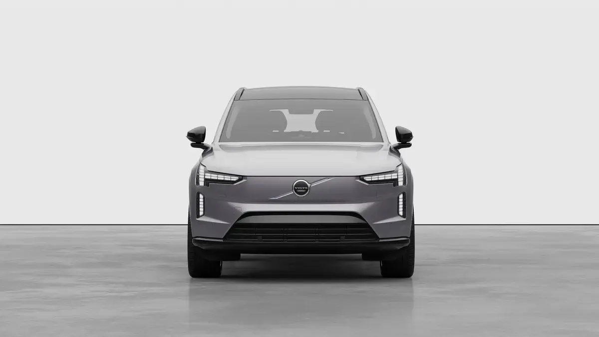 New Volvo EX90 Ultra 2026 Aurora silver SUV
