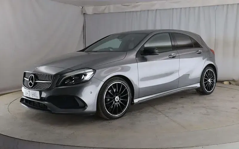 Used Mercedes A200 AMG Line Premium 136 HP (100 kW) 2017 Grey Hatchback
