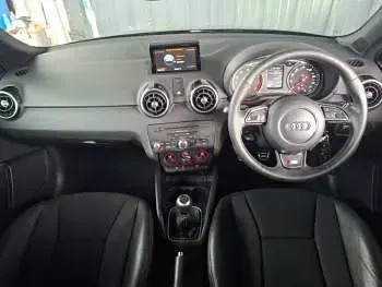 Used Audi A1 S-Line 125 HP (91 kW) 2018 Grey Hatchback