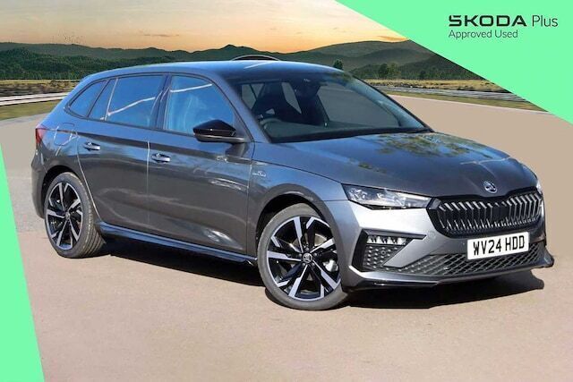 Graphite grey metallic Used 2024 Skoda Scala Monte Carlo Hatchback | £20,000 (Fair price) - Image 1/4