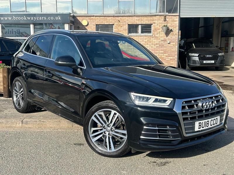 Used Audi Q5 S-Line 190 HP (139 kW) 2018 Black SUV