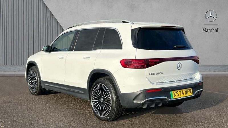 Used Mercedes EQB250+ AMG Line Premium 139 kW (190 HP) 2024 Polar white SUV