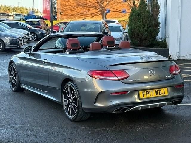 Begagnad Mercedes C43 AMG Premium Plus 367 HK (269 kW) 2017 Grå Cab