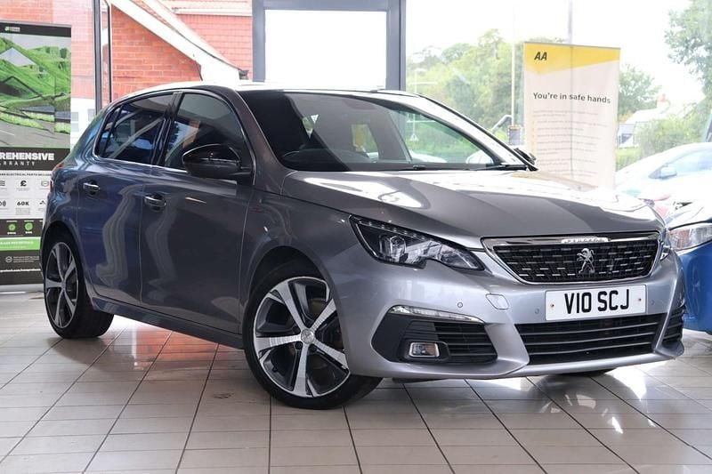 Grey Used 2019 Peugeot 308 GT-line Hatchback | £10,220 (Fair price) - Image 1/4