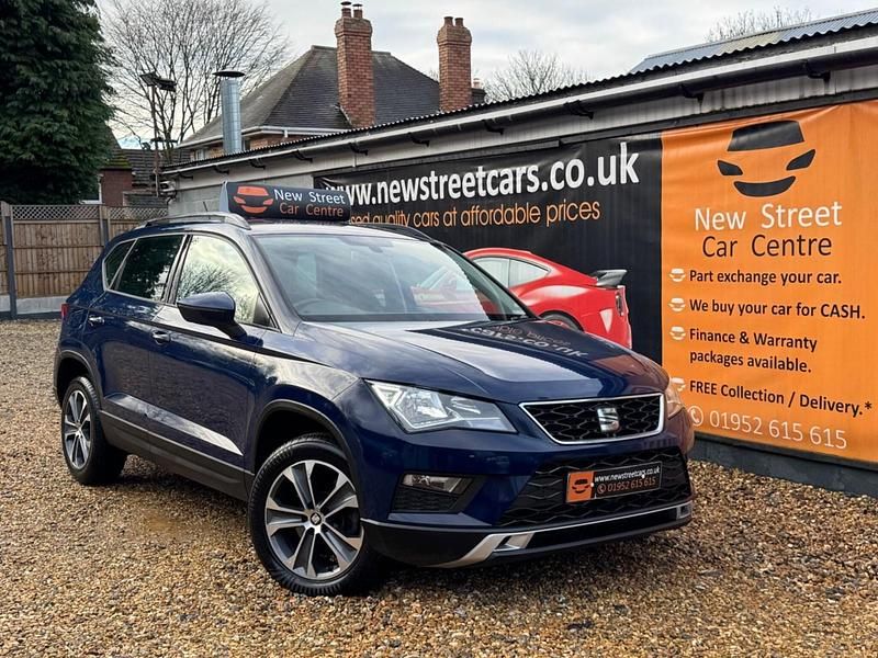 Blue Used 2017 Seat Ateca Ecomotive SUV | £9,984 (Good price) - Image 1/3