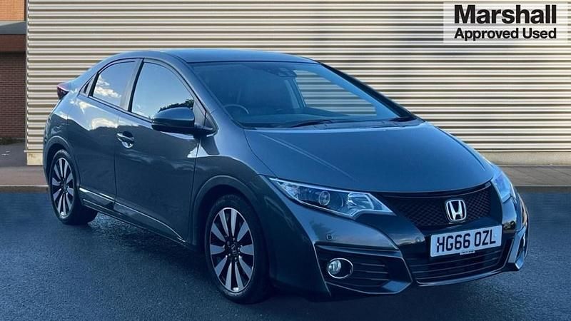 Grey Used 2017 Honda Civic SR Hatchback | £11,217 (Fair price) - Image 1/4