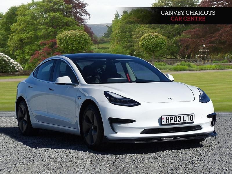 Used Tesla Model 3 Standard Range 52 kW (72 HP) 2020 White Sedan