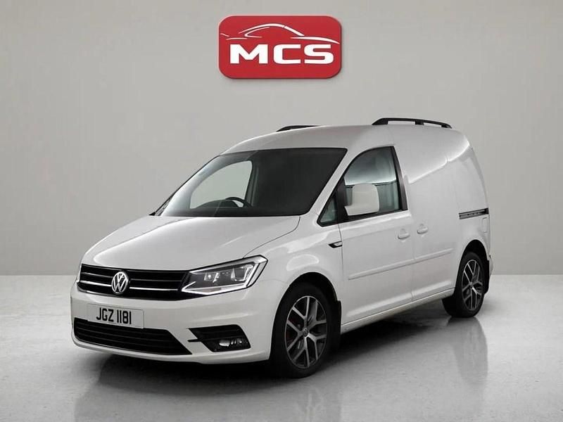 Used VW Caddy Highline 150 HP (110 kW) 2018 White MPV