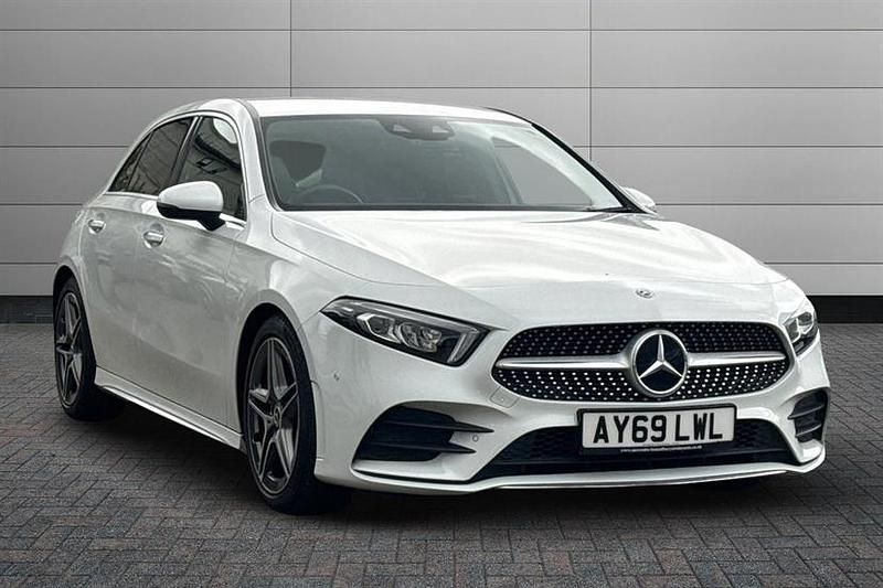 White Used 2019 Mercedes A220 AMG Line Premium Hatchback | £19,990 (Fair price) - Image 1/4