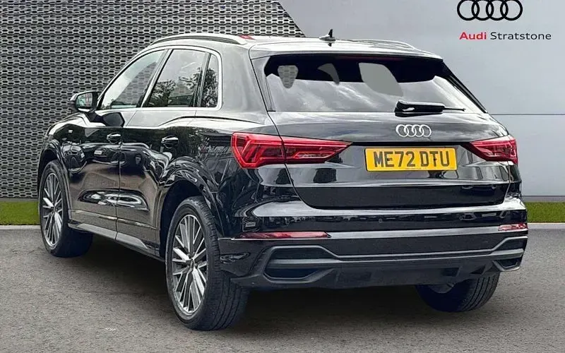 Used Audi Q3 S-Line 150 HP (110 kW) 2022 Black SUV