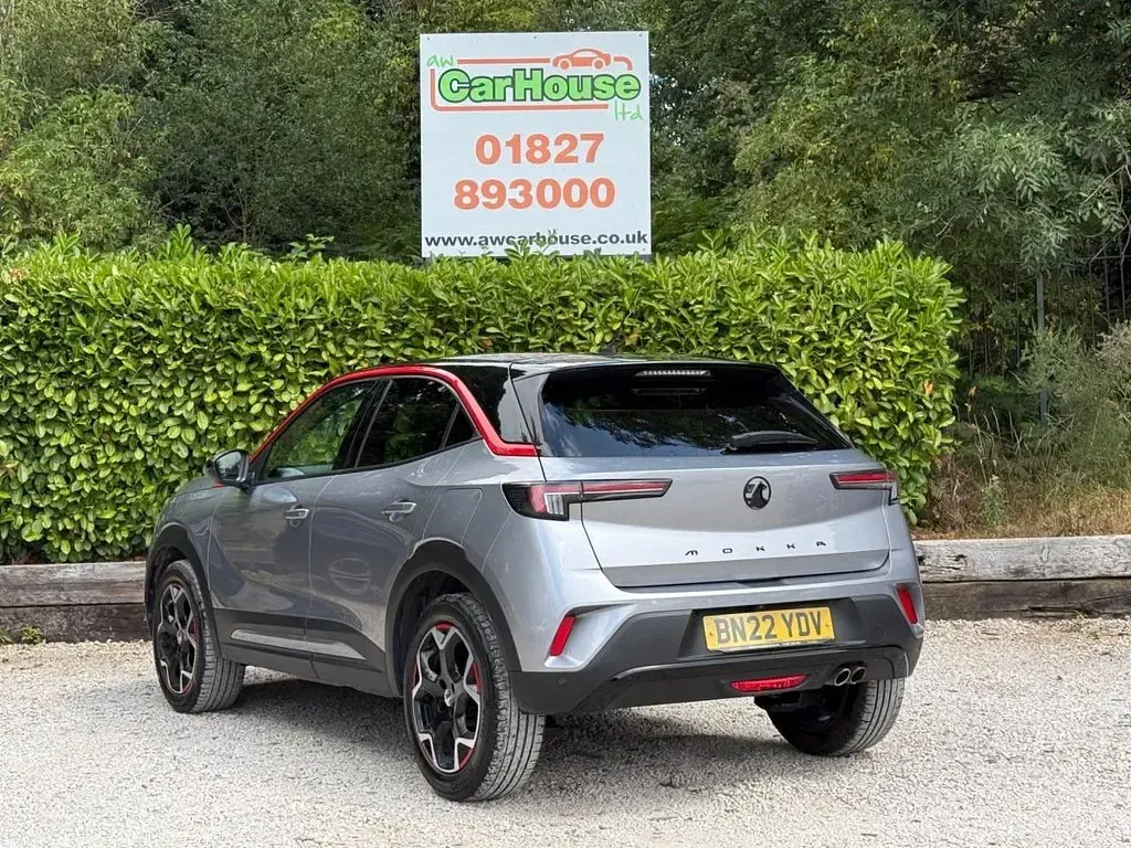 Used Vauxhall Mokka SRi 130 HP (95 kW) 2022 Grey SUV