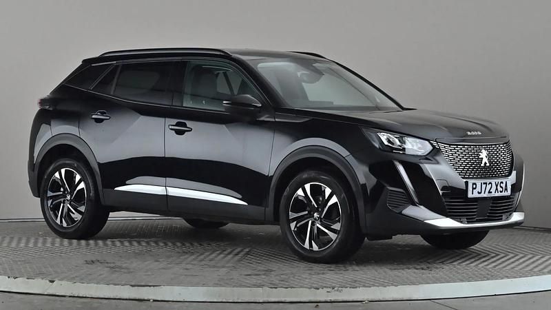 Black Used 2022 Peugeot 2008 Allure+ SUV | £14,298 (Fair price) - Image 1/3