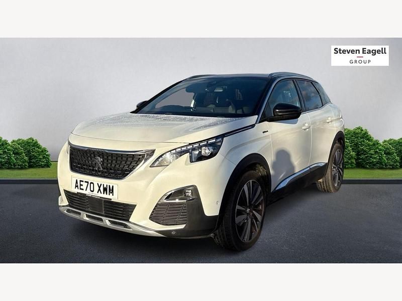 Used Peugeot 3008 Premium 130 HP (95 kW) 2020 White Hatchback