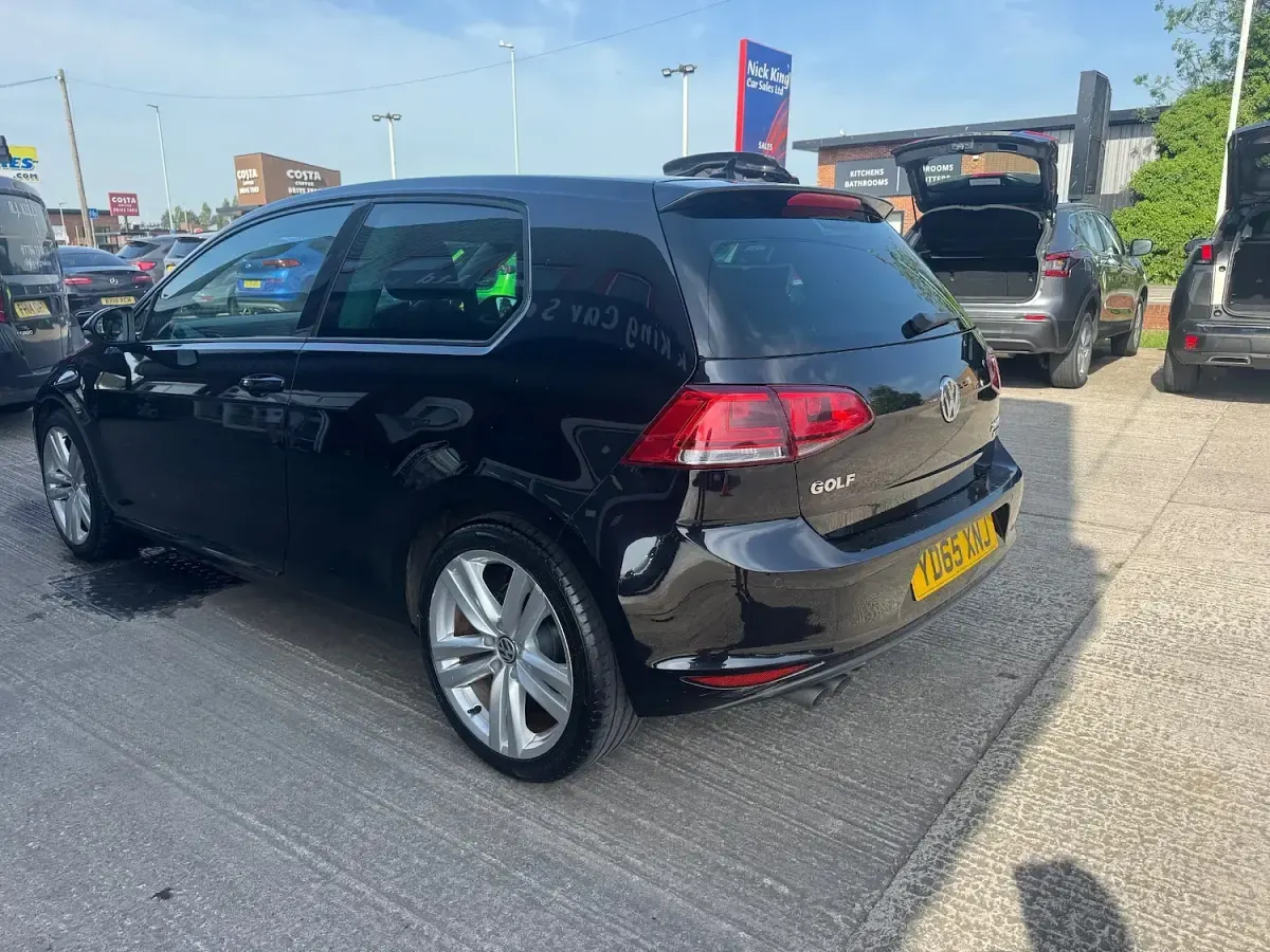 Used VW Golf VII GT 2015 Deep black pearl Hatchback