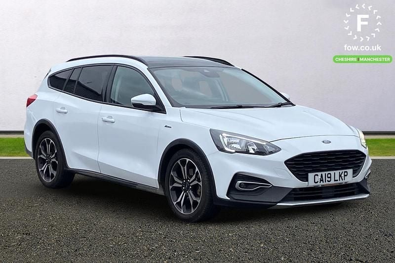 White Used 2019 Ford Focus Active Estate | £12,799 (Fair price) - Image 1/3