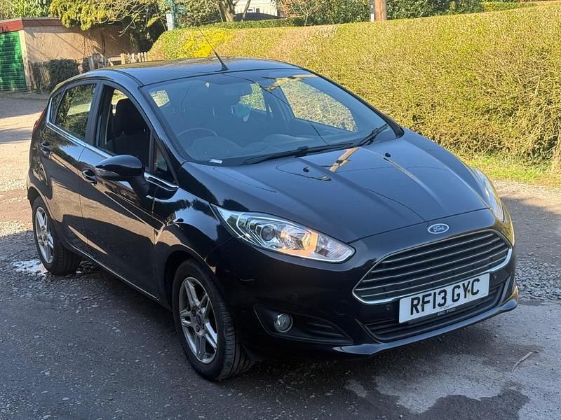 Used Ford Fiesta Zetec 2013 Black Hatchback