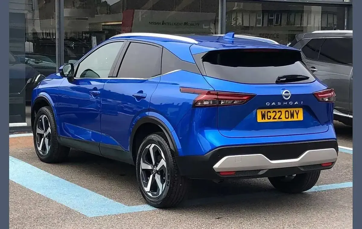 Used Nissan Qashqai N-Connecta 138 HP (101 kW) 2022 Blue SUV