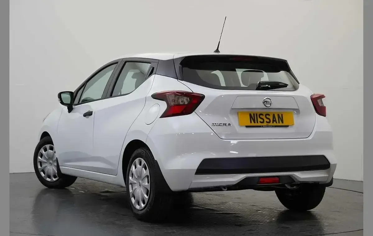 Used Nissan Micra Visia 91 HP (66 kW) 2022 White Hatchback