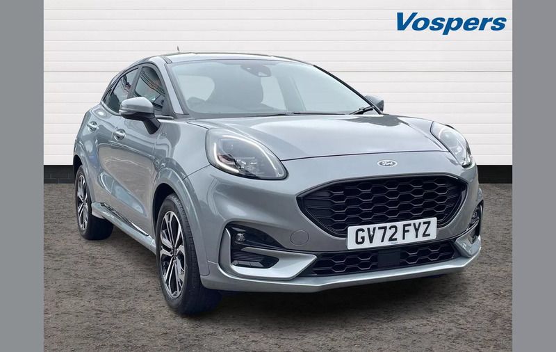 Silver Used 2022 Ford Puma ST-Line SUV | £18,689 (Good price) - Image 1/3