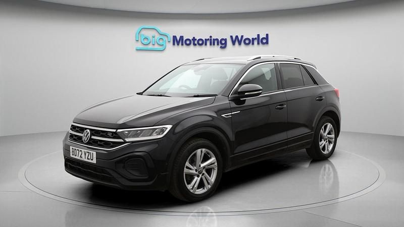 Used VW T-Roc R-line 148 HP (108 kW) 2022 Black SUV