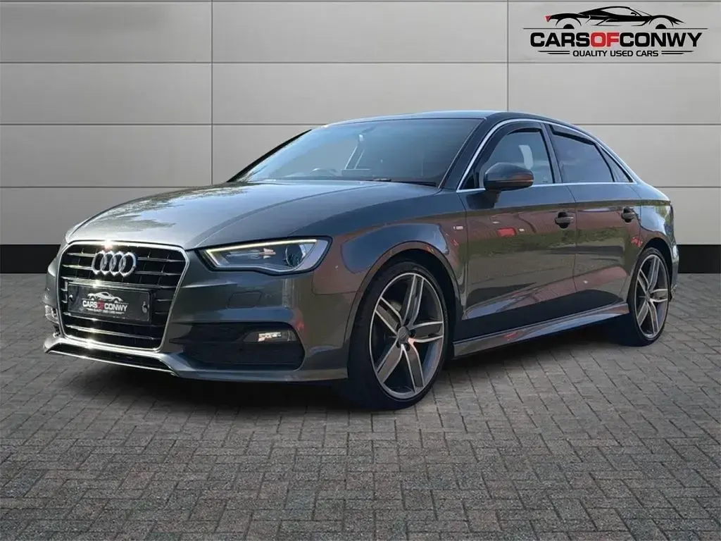 Used Audi A3 S-Line 150 HP (110 kW) 2016 Grey Sedan