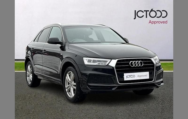 Black Used 2018 Audi Q3 S-Line SUV | £13,000 (Fair price) - Image 1/4