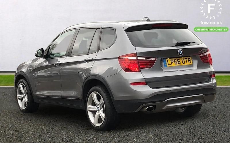 Used BMW X3 Impressive 190 HP (139 kW) 2017 Grey SUV