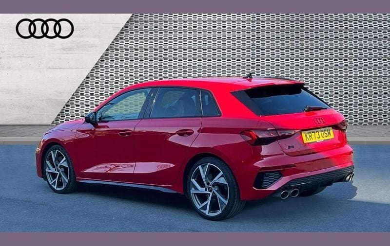 Used Audi S3 Sportback Black Edition 310 HP (228 kW) 2023 Red Hatchback