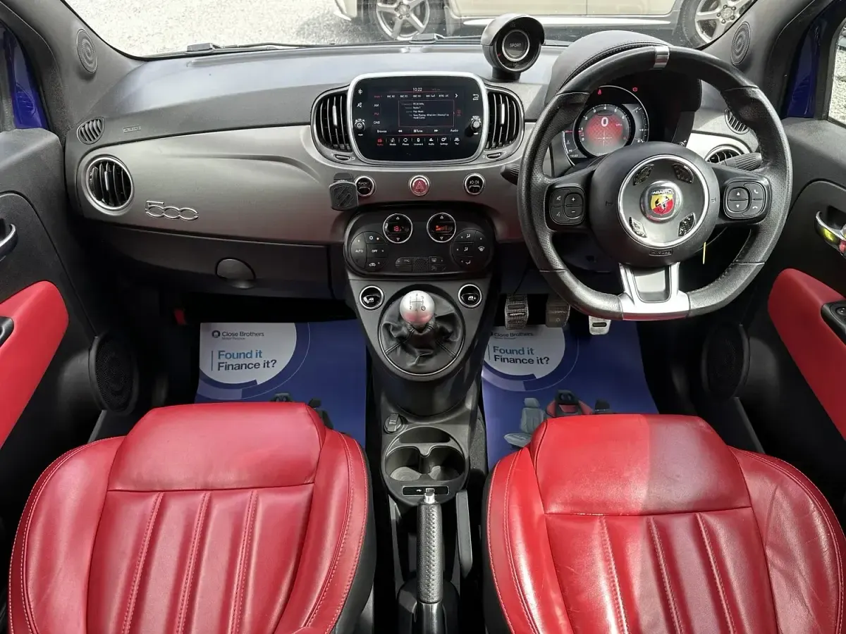 Used Abarth 595 Turismo 165 HP (121 kW) 2019 Blue Hatchback