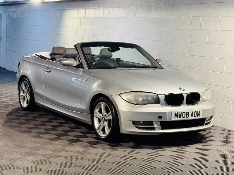 Silver Used 2008 BMW 118 Cabriolet M Sport Cabriolet | £1,189 (Super price) - Image 1/4
