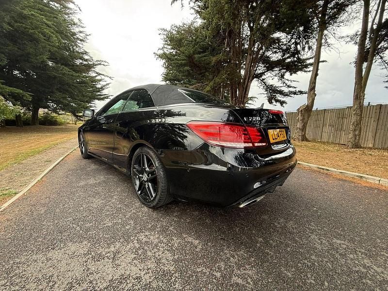 Used Mercedes E220 AMG 2014 Black Cabriolet