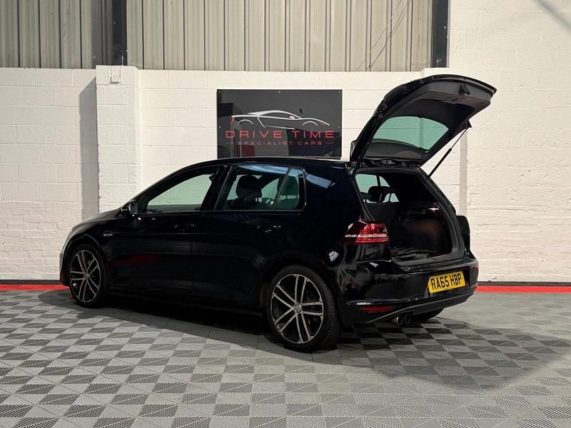Used VW Golf VII GTD 2016 Black Hatchback