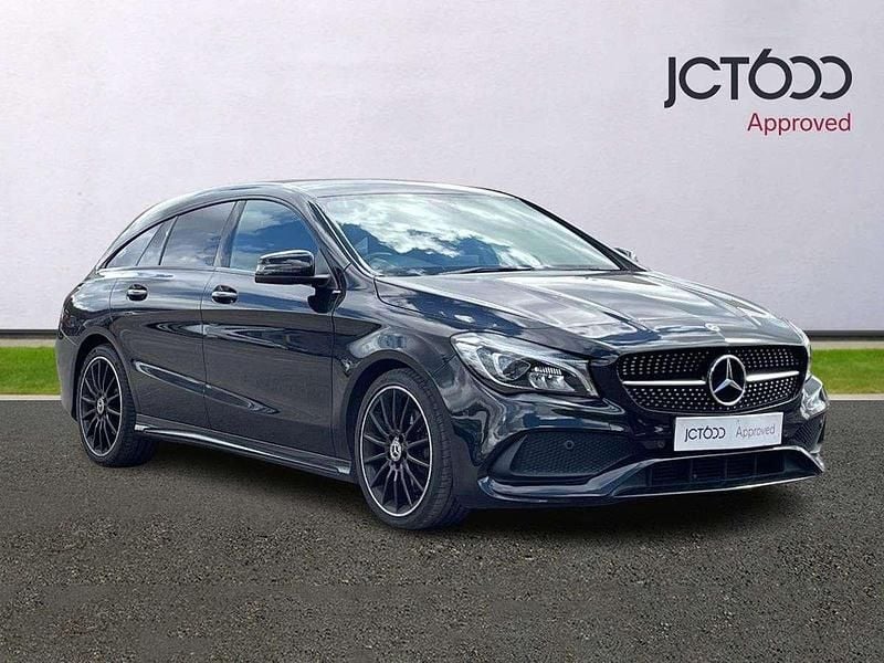 Black Used 2019 Mercedes CLA220 Shooting Brake AMG line Estate | £15,200 (Fair price) - Image 1/4