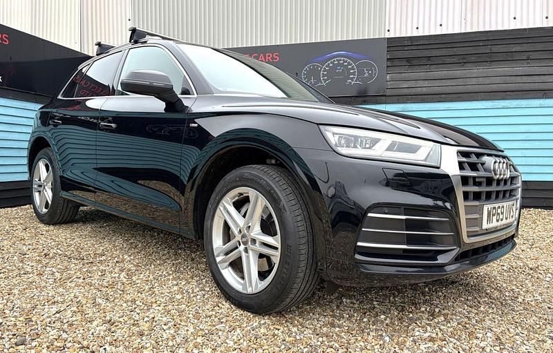 Used Audi Q5 S-Line 190 HP (139 kW) 2019 Black SUV