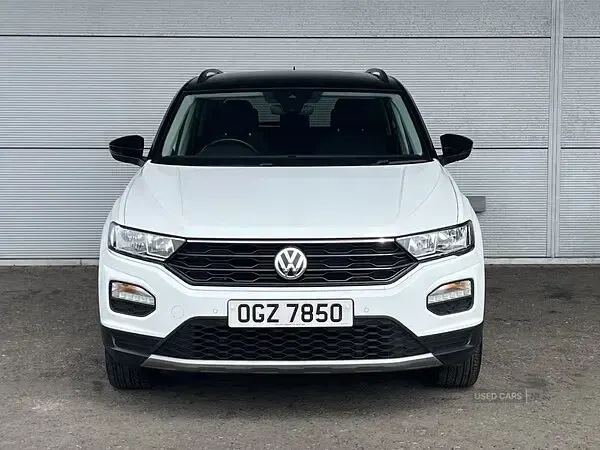 Used VW T-Roc Design 115 HP (84 kW) 2019 White SUV
