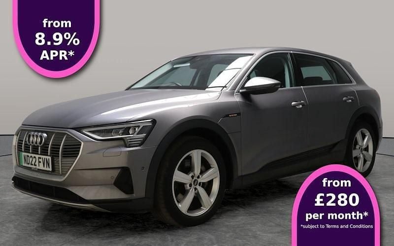 Grey Used 2022 Audi e-tron Comfort SUV | £20,007 (Good price) - Image 1/3