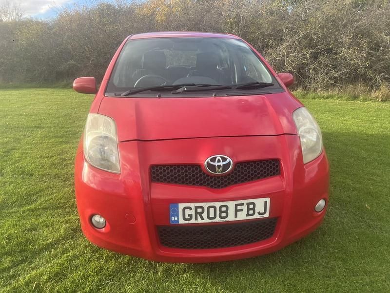 Used Toyota Yaris SR 2008 Red Hatchback