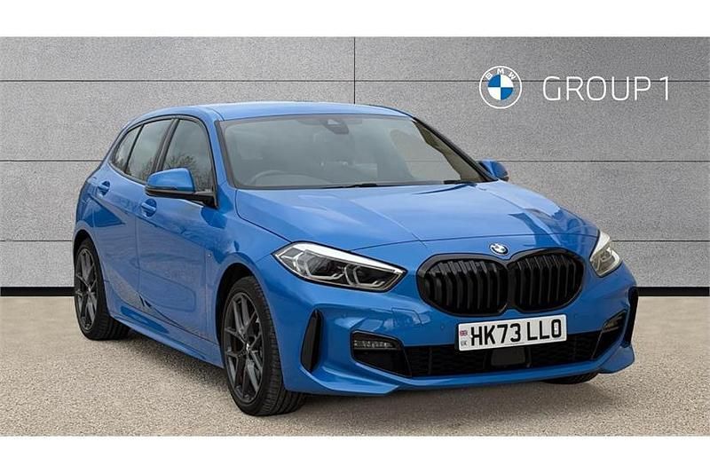Used BMW 118 M Sport 136 HP (100 kW) 2023 Blue Hatchback