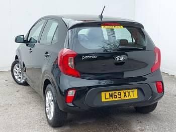 Used Kia Picanto 66 HP (48 kW) 2019 Black Hatchback
