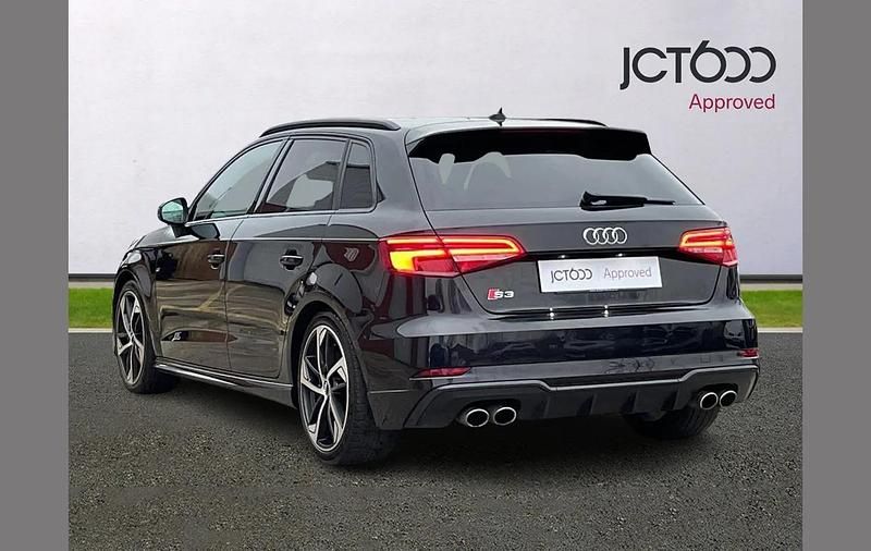 Used Audi S3 Sportback Black Edition 296 HP (217 kW) 2019 Black Hatchback