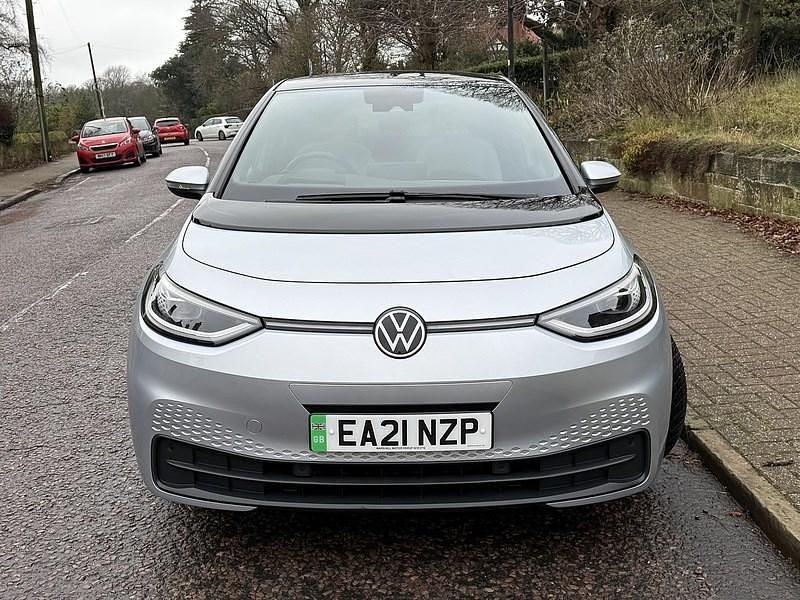 Used VW ID.3 Pro Performance 150 kW (204 HP) 2021 Silver Hatchback