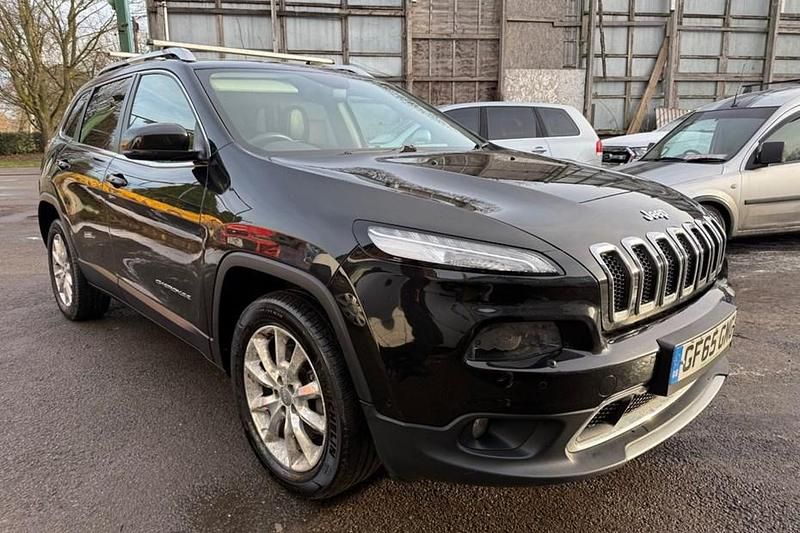 Black Used 2015 Jeep Cherokee Limited SUV | £5,995 (Fair price) - Image 1/1