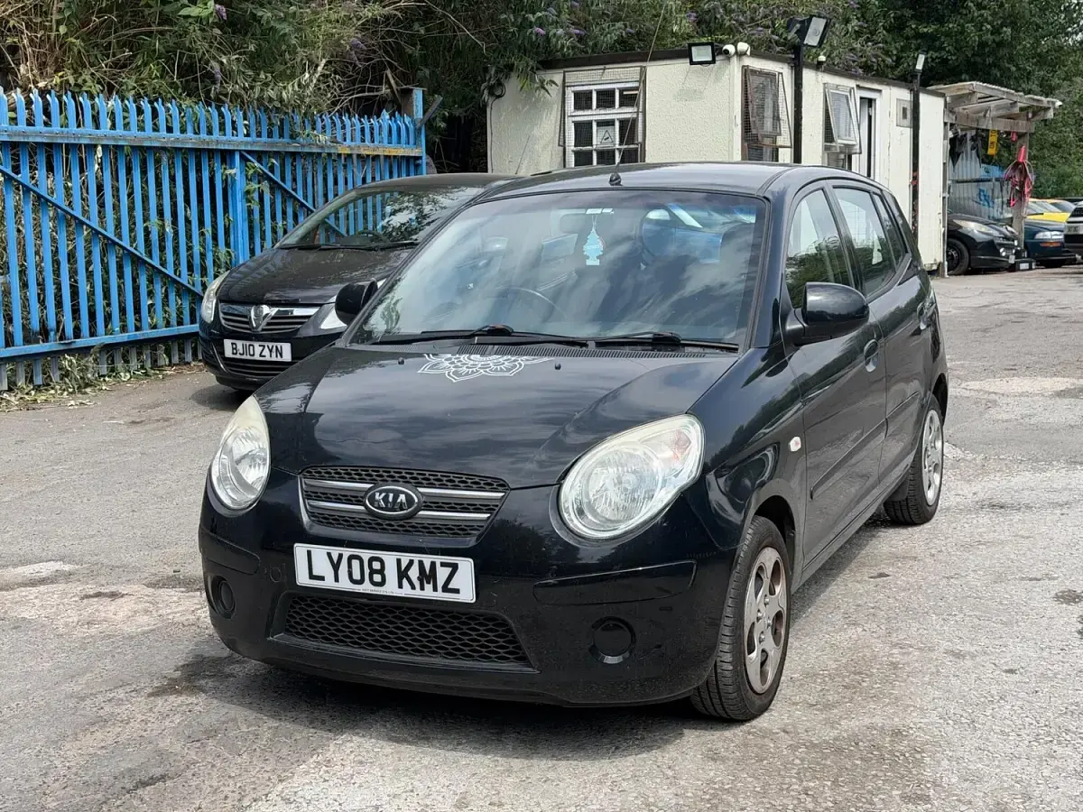 Used Kia Picanto 64 HP (47 kW) 2008 Black Hatchback