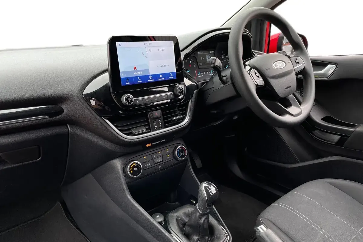 Used Ford Fiesta Trend 75 HP (55 kW) 2020 Red Hatchback