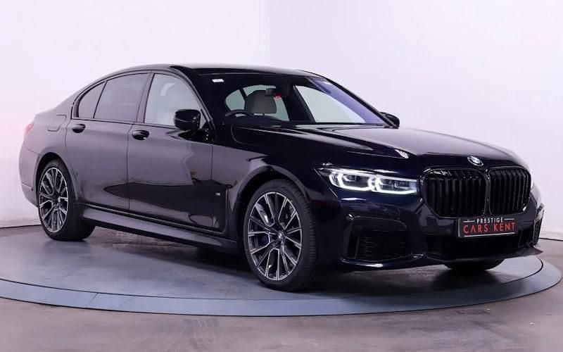 Black Used 2021 BMW 740 M Sport Sedan | £33,130 (Fair price) - Image 1/4
