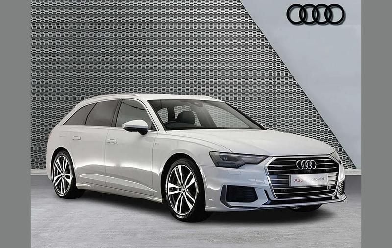 Used Audi A6 S-Line 204 HP (150 kW) 2023 White Estate
